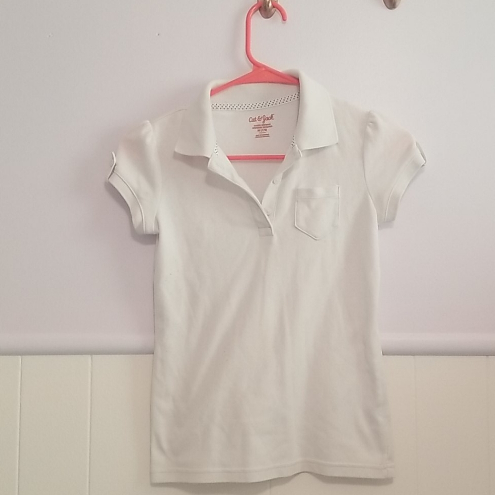 Polo school shirt girls size 7/8